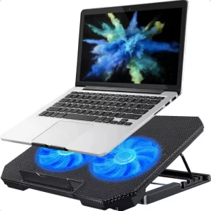 D nq np 616944 mlb80072929226 102024 o suporte base cooler potente led 2 ventoinhas para notebook